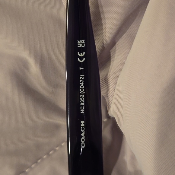 Coach Blue Transparent Sunglasses brand new in case - Picture 7 of 14